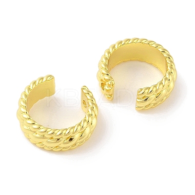 Brass Cuff Earrings Finding for Women EJEW-I305-51G-1