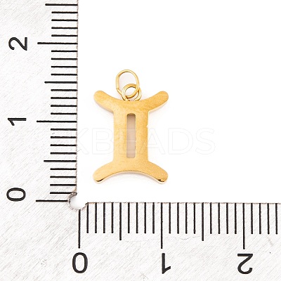 316 Stainless Steel Micro Pave Cubic Zirconia Pendants LS-STAS-K284-01I-G-1