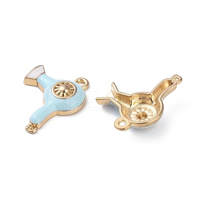 Alloy Enamel Pendants ENAM-R149-11B-G-1