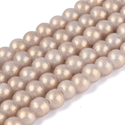 Baking Paint Glass Pearl Beads Strands LS-DGLA-ZX001-05B-15-1