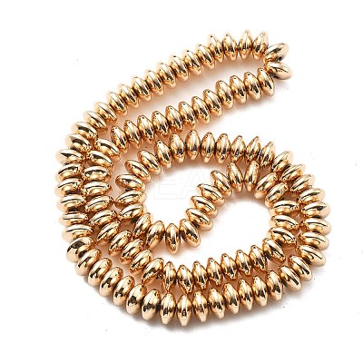 Electroplated Synthetic Non-magnetic Hematite Beads Strands G-M095-C01-03KCG-1