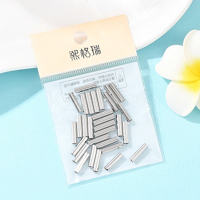 SHEGRACE Brass Tube Beads XGRPCP626-254P-1