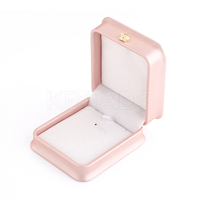 PU Leather Necklace Pendant Gift Boxes LBOX-L005-F02-1