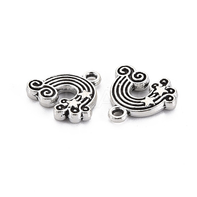 Tibetan Style Alloy Pendant Enamel Settings PALLOY-N160-75AS-1