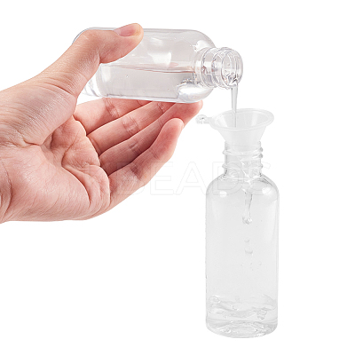 60ml Transparent PET Plastic Refillable Spray Bottle MRMJ-BC0001-51-1