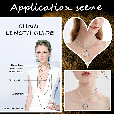 30Pcs 304 Stainless Steel Flat Cable Chain Necklaces Set for Men Women STAS-BBC0004-99A-1