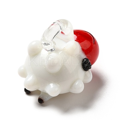 Handmade Lampwork Pendants LAMP-G156-19B-1