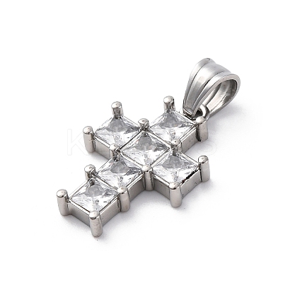 304 Stainless Steel Pendants STAS-L286-15P-1