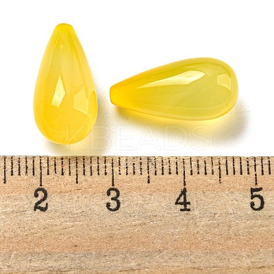 Natural Yellow Onyx Agate Beads G-F741-02B-03-1