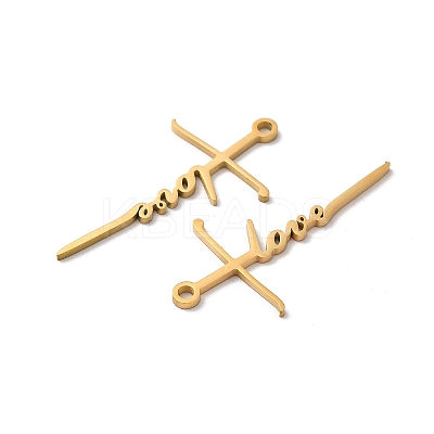 Ion Plating(IP) 304 Stainless Steel Pendants STAS-H212-10G-1