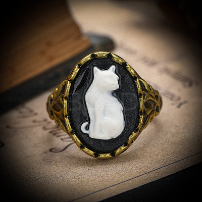 Alloy with Resin Finger Rings FS-WGE901F-05-1