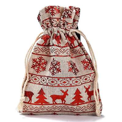 Cotton Gift Packing Pouches Drawstring Bags LS-X-ABAG-B001-01B-07-1