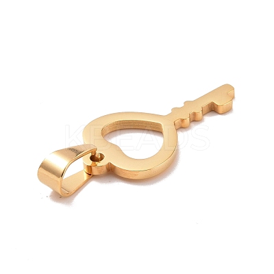 PVD Vacuum Plating 304 Stainless Steel Pendants STAS-D188-05G-1
