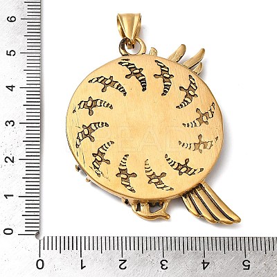 Viking Jewelry 304 Stainless Steel Pendants STAS-Z067-02G-1