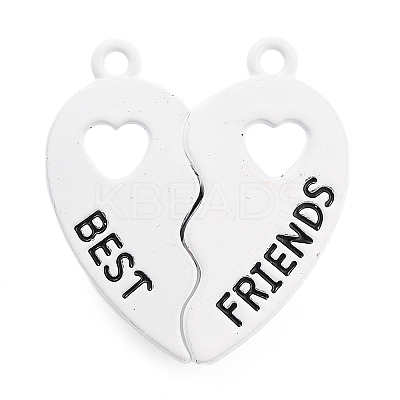 Alloy Enamel Split Pendants LS-ENAM-P255-01A-1