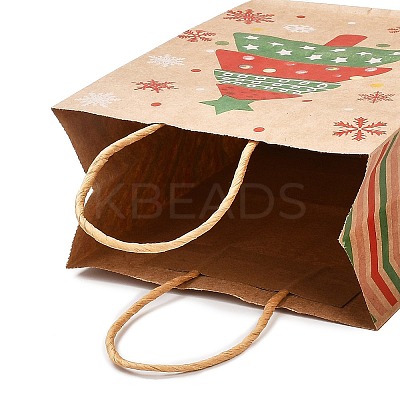 Christmas Theme Rectangle Paper Bags CARB-F011-01B-1