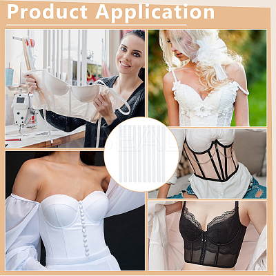 Manganese Steel Boning Corset String FIND-WH0147-05F-1