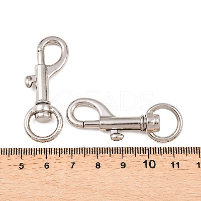 304 Stainless Steel Swivel Clasps STAS-B121-02P-04-1