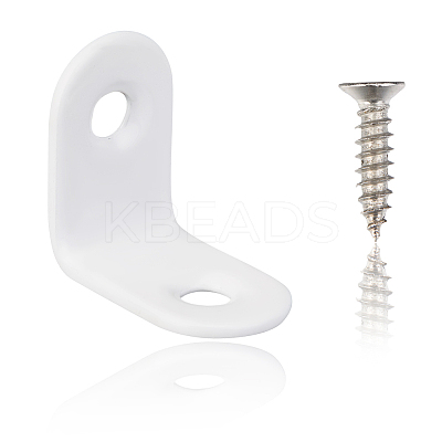 20 Sets 304 Stainless Steel Floating Shelf Brackets DIY-CP0012-49A-1