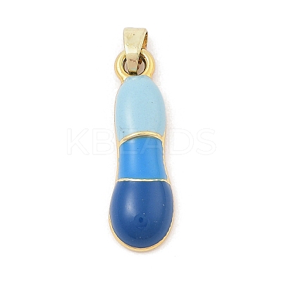 Alloy Enamel Pendants ENAM-S023-01G-I-1