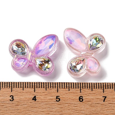 Luminous Transparent Acrylic Beads MACR-F080-06-1