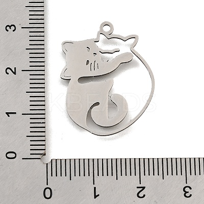 201 Stainless Steel Pendants STAS-S176-20P-1