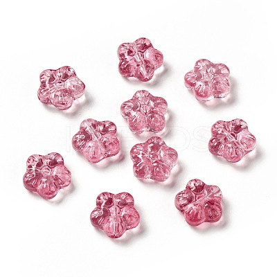 Transparent Glass Beads GLAA-F116-02G-1