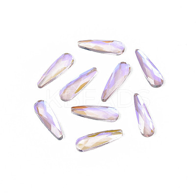 Glass Rhinestone Cabochons MRMJ-N027-028B-1