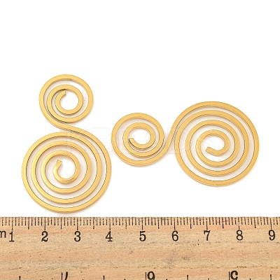 Ion Plating(IP) 304 Stainless Steel Pendants STAS-A099-18G-1