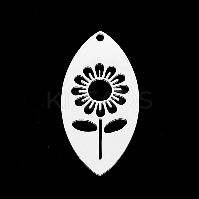Non-Tarnish 201 Stainless Steel Pendants STAS-T056-LA300-1-1