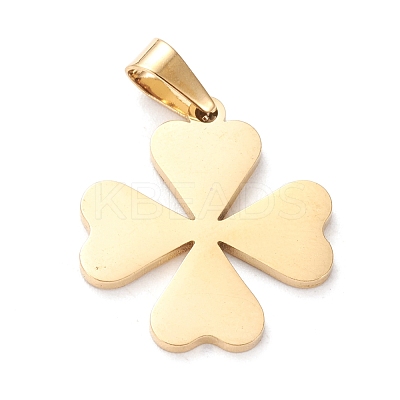 304 Stainless Steel Pendants STAS-J026-45G-1