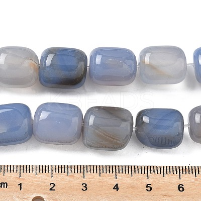 Natural Agate Beads Strands G-H295-F01-13-1