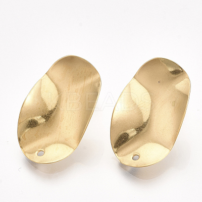 304 Stainless Steel Stud Earring Findings X-STAS-S079-55A-1