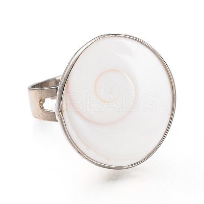 Adjustable Brass Cuff Rings RJEW-I067-02P-1