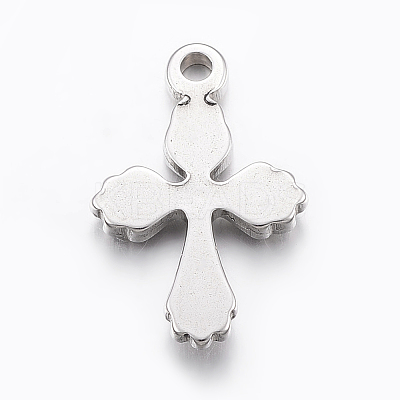 Tarnish Resistant 304 Stainless Steel Pendants STAS-E421-080P-1