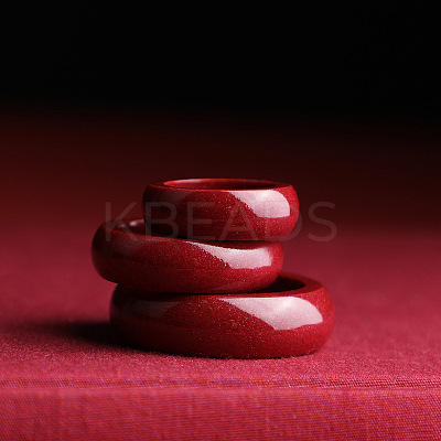Cinnabar Finger Rings FS-WGB4F46-03-1