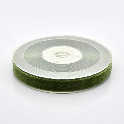 Polyester Velvet Ribbon for Gift Packing and Festival Decoration SRIB-M001-13mm-570-1