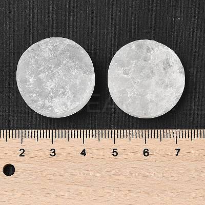 Natural Quartz Crystal Cabochons G-K338-39E-03-1