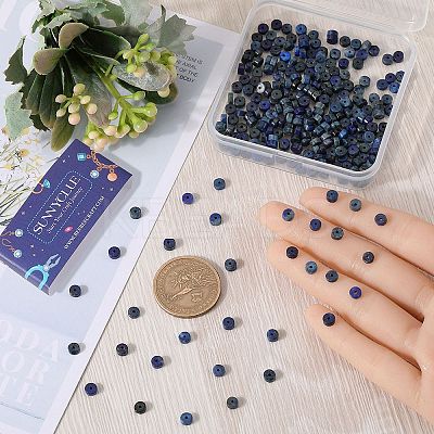 2 Strands Natural Lapis Lazuli Beads Strands G-SC0002-75-1