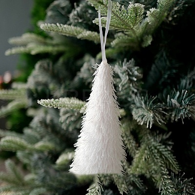 Glitter Foam Pendant Decoration XMAS-PW0001-068C-1