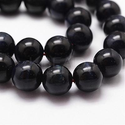 Natural Tiger Eye Bead Strands G-D840-54-8mm-05-1