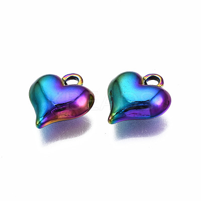Rainbow Color Alloy Pendants PALLOY-N163-110-NR-1