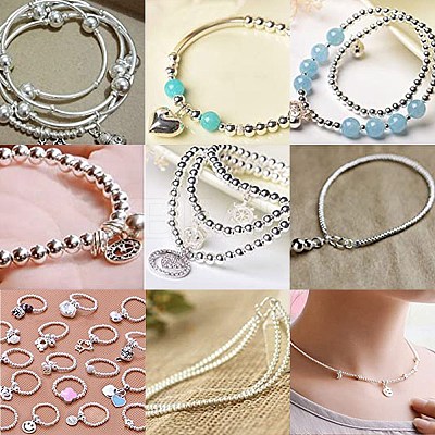 200Pcs 4 Styles Rack Plating and PVD Vacuum Plating Brass Round Spacer Beads KK-CJ0001-91-1