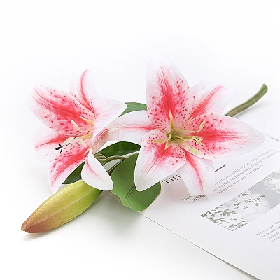 Imitation Leather Artificial Lily PW-WGFA2FB-05-1