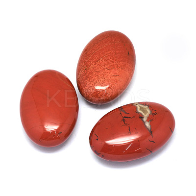 Natural Red Jasper Healing Massage Palm Stones G-P415-64-1
