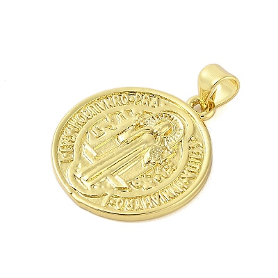 Rack Plating Brass Pendants KK-S380-34G-03-1