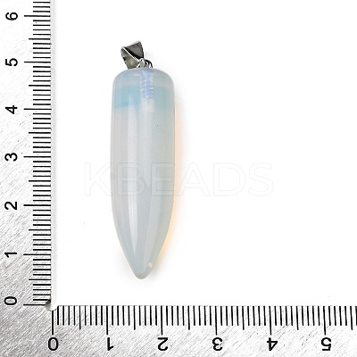 Opalite Pointed Pendants G-F820-12C-1