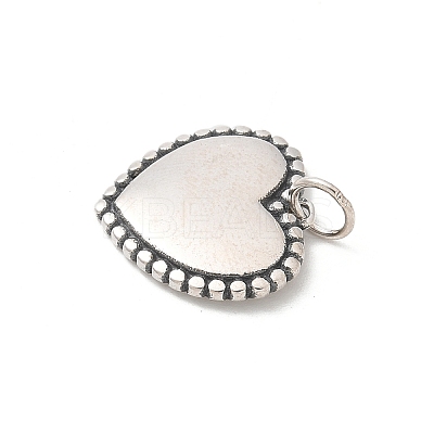 925 Sterling Silver Pendants STER-R008-04AS-02-1