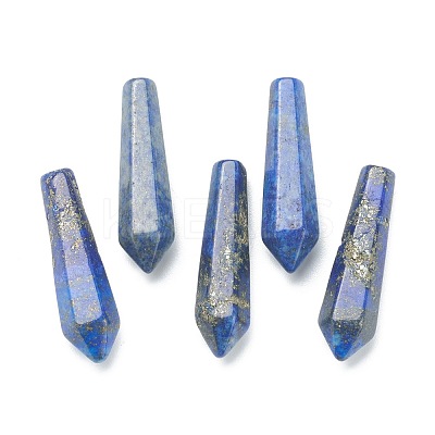 Natural Lapis Lazuli Pointed Beads G-E490-C22-1