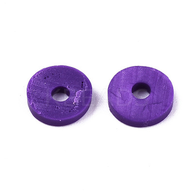 Handmade Polymer Clay Beads CLAY-Q251-4.0mm-98-1